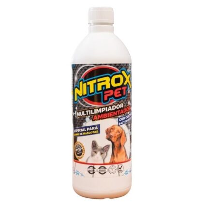 MULTILIMPIADOR-AMBIENTADOR NITROX -PET (ANIMALES COMPAÑIA) 1L