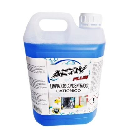 LIMPIADOR CON CLORURO DE BENZALCONIO ACTIV 5L BACTERICIDA