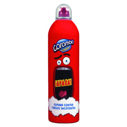 MINI EXTINTOR HOGAR Y COCHE "APAGA" ESPUMA CONTRA FUEGOS INCIPIENTES 400ML