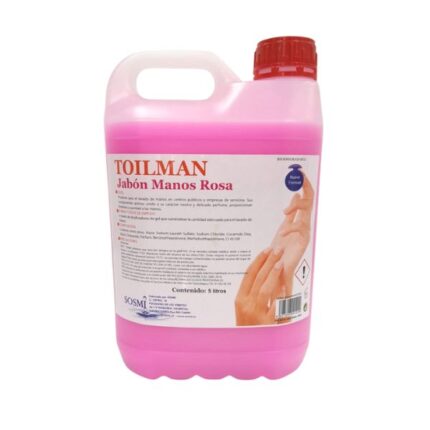 JABON MANOS ROSA TOILMAN 5 LITROS