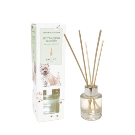 DIFUSOR 50ML PERFUME FLORES DE ALGODON PERRO DURABILIDAD 30 DIAS