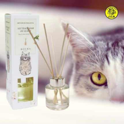 DIFUSOR 50ML PERFUME ORQUIDEAS BLANCAS GATO DURABILIDAD 30 DIAS