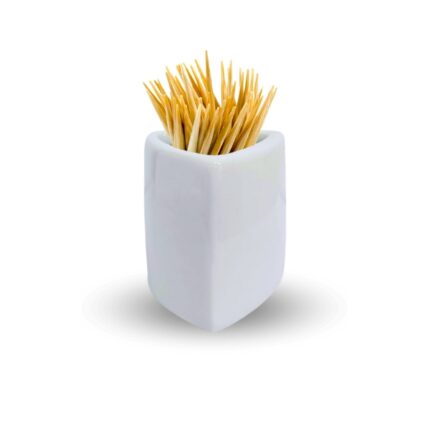 PALILLERO PORCELANA TRIANGULAR 5CM REF. 1444B C/6 UNIDADES