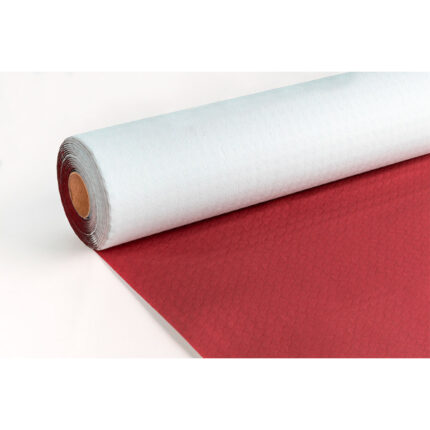 ROLLO MANTEL 1X100 FONDO ROJO EXTRA 40 GRAMOS