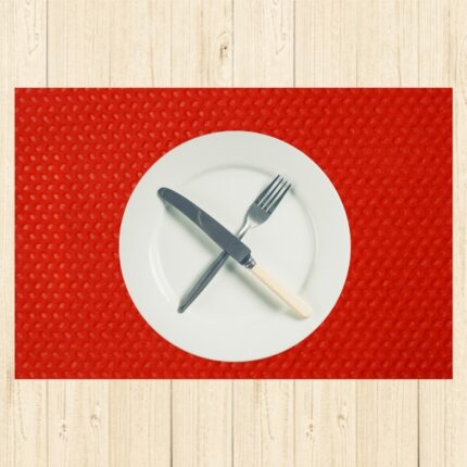 MANTELITO 30X40 NOWOTEX ROJO C/500 UNIDADES