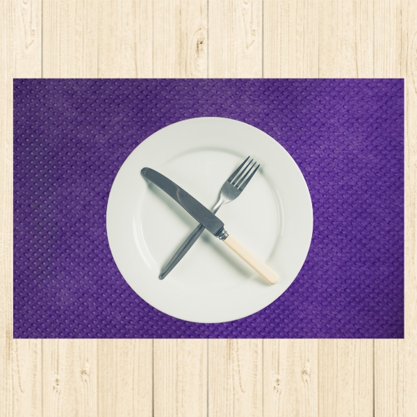 MANTELITO 30X40 NOWOTEX LILA C/500 UNIDADES