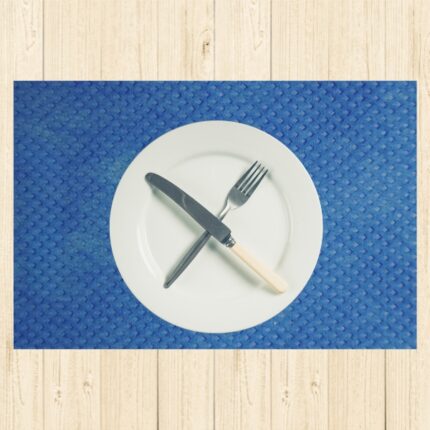 MANTELITO 30X40 NOWOTEX AZUL REFLEX C/500 UNIDADES