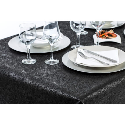 ROLLO MANTEL NOWOTEX PLUS 1'20X45 NEGRO CON PRECORTE A 40CM