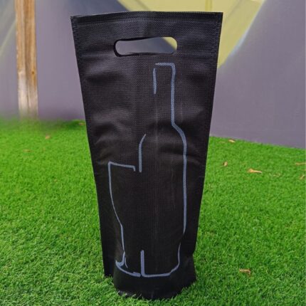 BOLSAS NOWOTEX PARA TRANSPORTE BOTELLA COLOR NEGRO