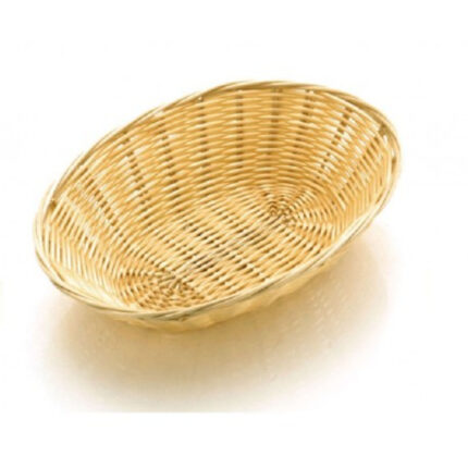PANERA OVALADA RATAN 23X15X6'5