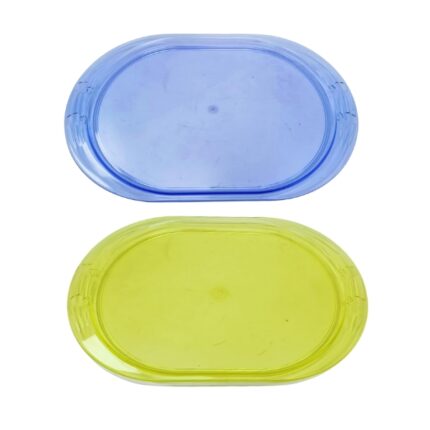 BANDEJA OVAL METACRILATO 39X26 COLOR