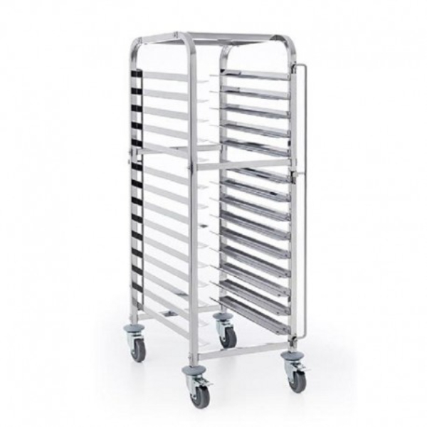 CARRO PORTABANDEJAS 450X620X172 20 BALDAS PARA BANDEJA 60X40 REF. 66642