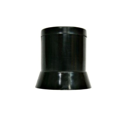 PORTACUBIERTOS NEGRO POLIETILENO ANTIBACTERIAS