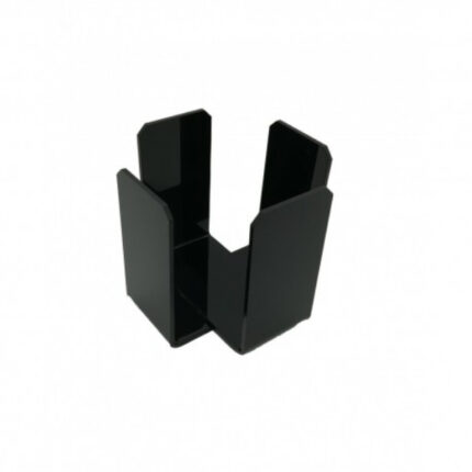 SERVILLETERO METACRILATO NEGRO ALTO REF. 2439