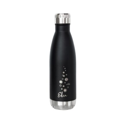 BOTELLA INOX EDAN 500 ML NEGRA REF. 62537