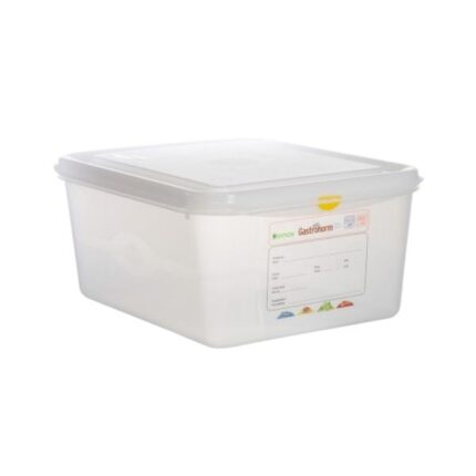 CUBETA GASTRONORM 1/2 10L C/TAPA DENOX REF. 12480