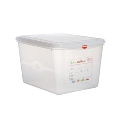 CUBETA GASTRONORM 1/2 12'5L C/TAPA DENOX REF. 12490