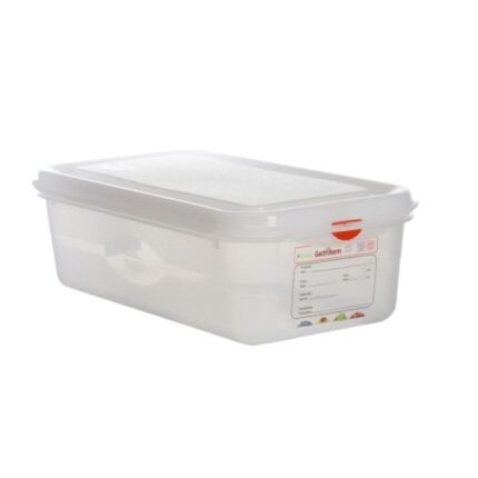 CUBETA GASTRONORM 1/3 4L C/TAPA DENOX REF. 12440
