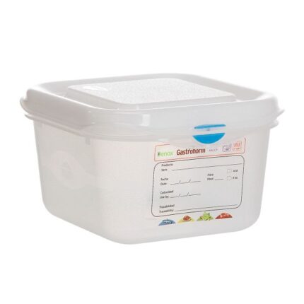 CUBETA GASTRONORM 1/6 1'7L C/TAPA DENOX REF. 12380