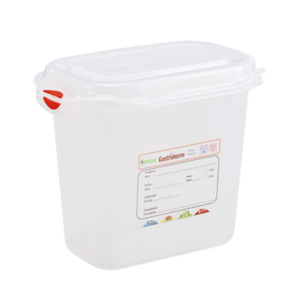 CUBETA GASTRONORM 1/9 1'5L C/TAPA DENOX REF. 12360