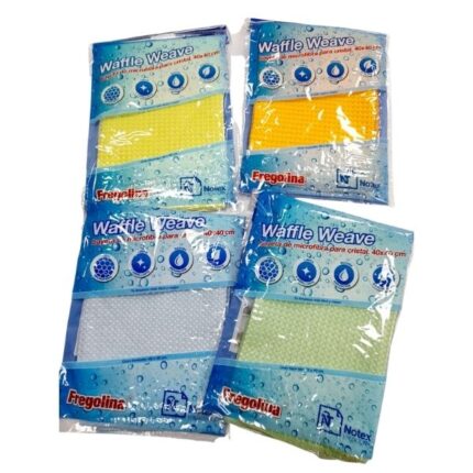 BAYETA DE MICROFIBRA 40X40 WAFFLE WEAVE ESPECIAL CRISTALES