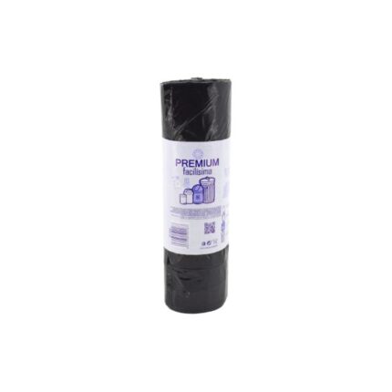 BOLSAS DE BASURA FACILÍSIMA 70X75 NEGRA 50/70 LITROS P/10 UNIDADES C/56