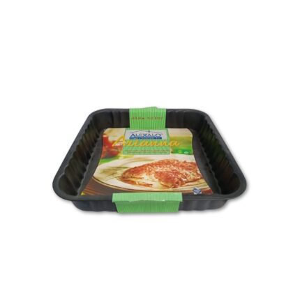 BANDEJA CUADRADA ANTIADHERENTE TEFLON 24X24 REF. 6005