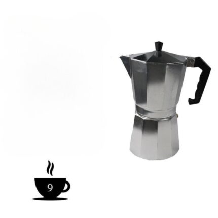CAFETERA ALUMINIO 9 TAZAS TRADICIONAL