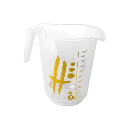 JARRA PLASTICO GRADUADA SERIGRAFIADA 1 L HEGA