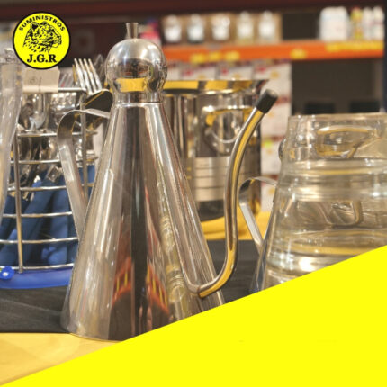 ACEITERA 1000CL ACERO INOXIDABLE CON TAPON