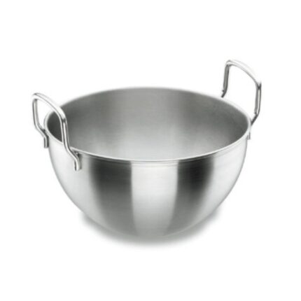 CALDERO SEMI-ESFERICO 26CM CON ASAS 4L INOX 18/10 REF. 50327