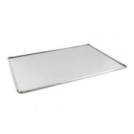BANDEJA ALUMINIO PARA HORNO PLANA CON BORDON 48X34X0'5