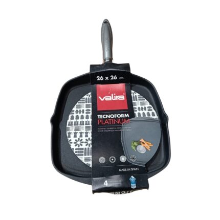 GRILL ALUMINO FUNDIDO PLANO LISO 26X26 TECNOFORM PLATINUM