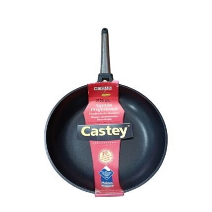 SARTEN PLATINUM 26CM MANGO DESMONTABLE INOX CASTEY