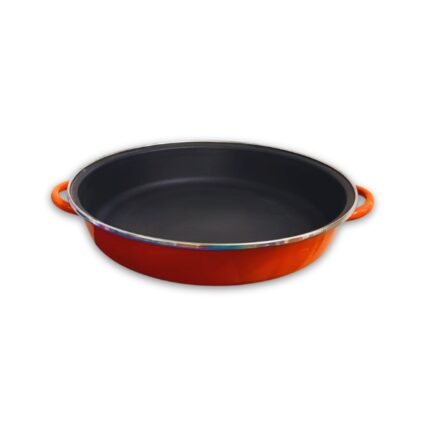 TARTERA ANTIADHERENTE 30CM SAN IGNACIO NARANJA