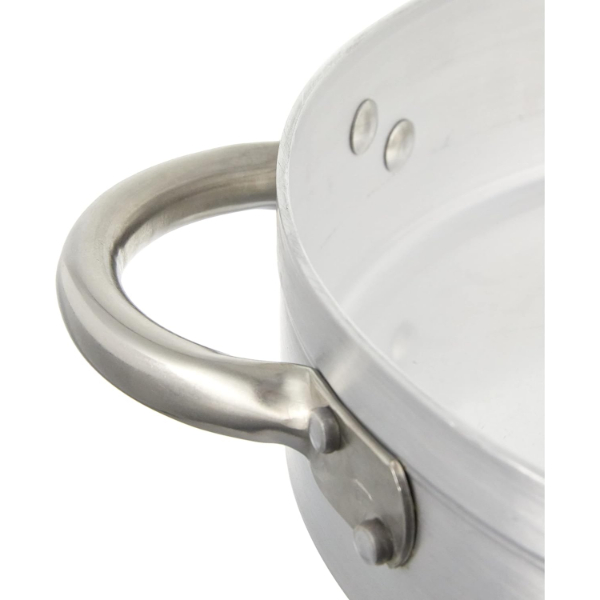 PAELLERA ALUMINIO 24CM CHEF ALUMINIO PURO 99.5% - Imagen 2