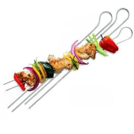 PINCHO BROCHETA DOBLE P/3 INOX FACKELMAN