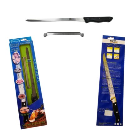 CUCHILLO JAMONERO+PROTECTOR REF. 730308
