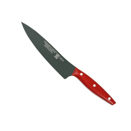 CUCHILLO COCINERO HOJA TEFLON 25CM MIKARTA ROJO REF. 6787