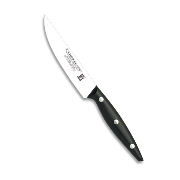CUCHILLO COCINA SERIE NOVA 12CM POM. NEGRO REF. 3871 HOJA CURVADA