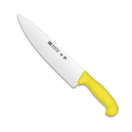 CUCHILLO COCINERO SERIE ATENAS 25'5CM MANGO FIBRA AMARILLO REF. 5756