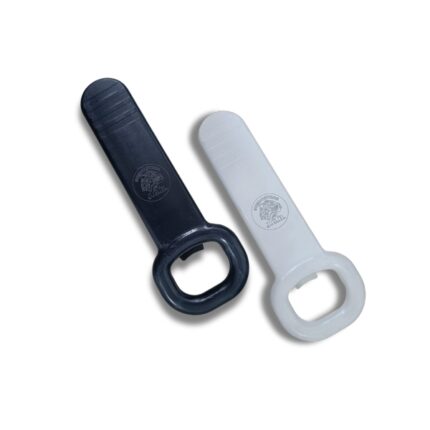 ABRE-BOTES REFORZADO POLIETILENO PUBLICIDAD (BLANCO O NEGRO)