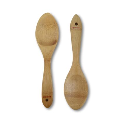 CUCHARAS COCINA BAMBU P/2 UNIDADES