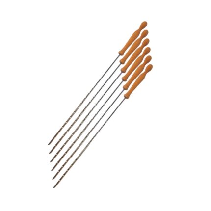 BROCHETA BARBACOA 45CM P/6 UNIDADES REF. 2406-6C