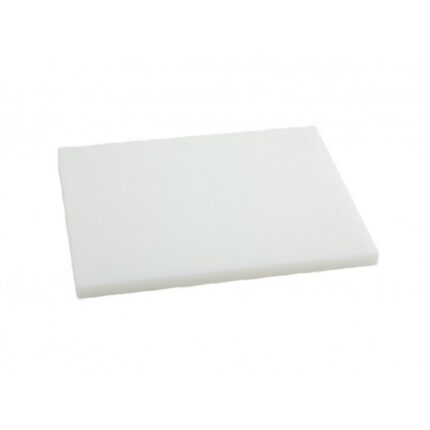 TABLA CORTE POLIETILENO 30X25X2 BLANCA