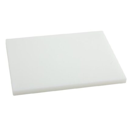 TABLA CORTE POLIETILENO 600x400x30 BLANCA