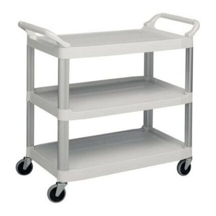 CARRO SERVICIO CON RUEDAS 3 BANDEJAS REFORZADO