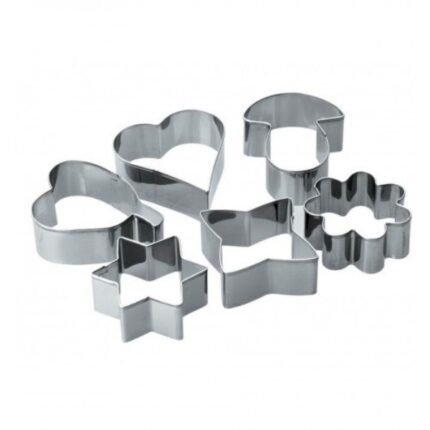 JUEGO 6 CORTAPASTAS MINI VARIADOS Nº4 REF. 68065