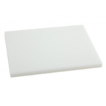 TABLA CORTE POLIETILENO 60X40X2 BLANCA