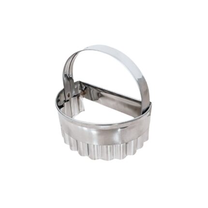 MOLDE EMPANADILLA ACERO INOX CON ASA